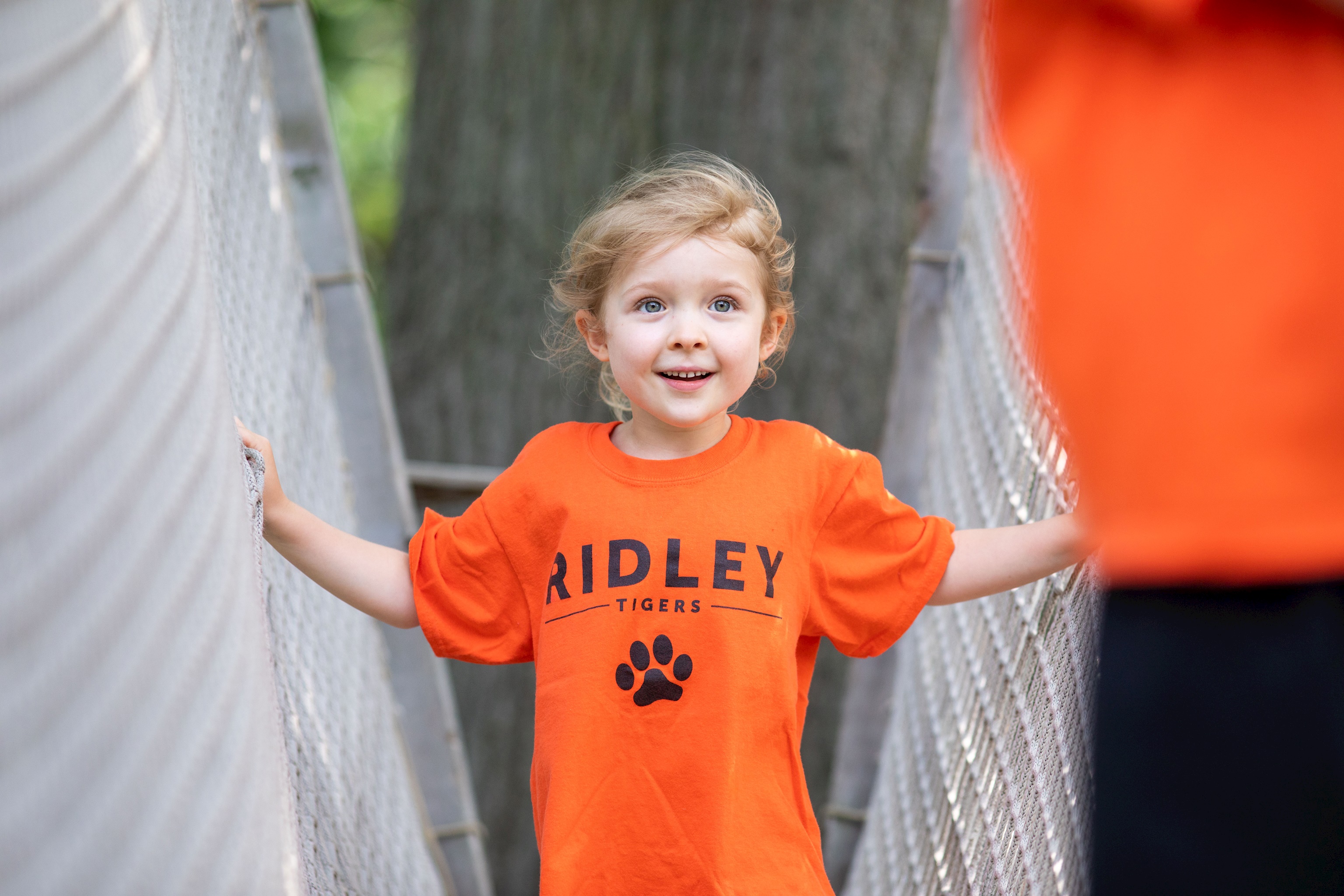 Photo of pupil on jungle gym